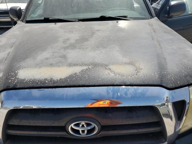 5TELU42N57Z358786 - 2007 TOYOTA TACOMA DOUBLE CAB შავი ფოტო 11