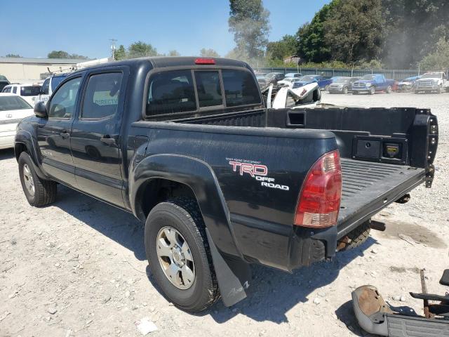 5TELU42N57Z358786 - 2007 TOYOTA TACOMA DOUBLE CAB შავი ფოტო 2