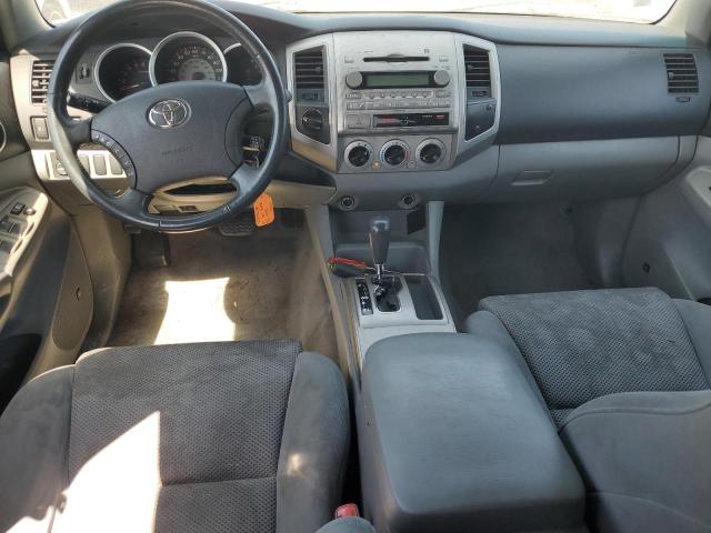 5TELU42N57Z358786 - 2007 TOYOTA TACOMA DOUBLE CAB შავი ფოტო 8