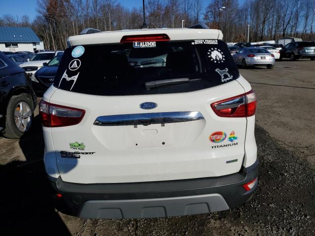 MAJ3P1VE5JC192380 - 2018 FORD ECOSPORT TITANIUM WHITE photo 6