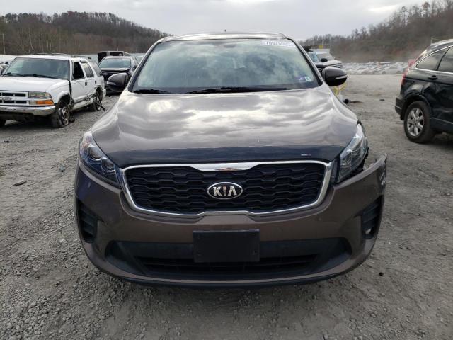 5XYPGDA31KG433608 - 2019 KIA SORENTO L BROWN photo 5