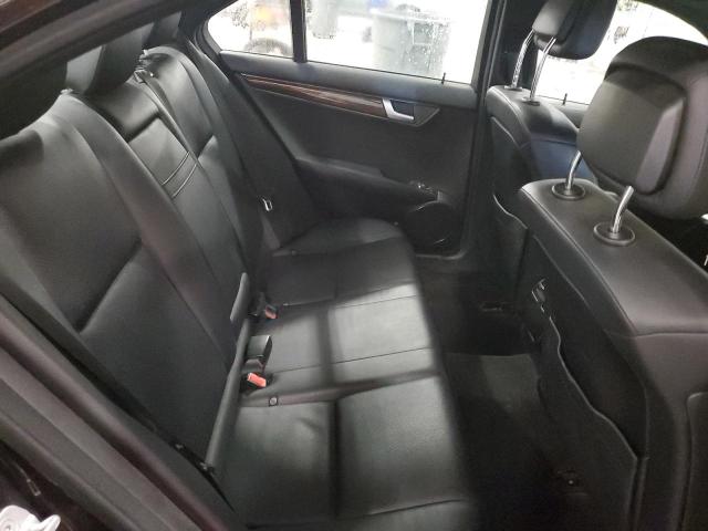 WDDGF8BB9CA606976 - 2012 MERCEDES-BENZ C 300 4MATIC BLACK photo 10