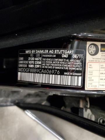 WDDGF8BB9CA606976 - 2012 MERCEDES-BENZ C 300 4MATIC BLACK photo 12