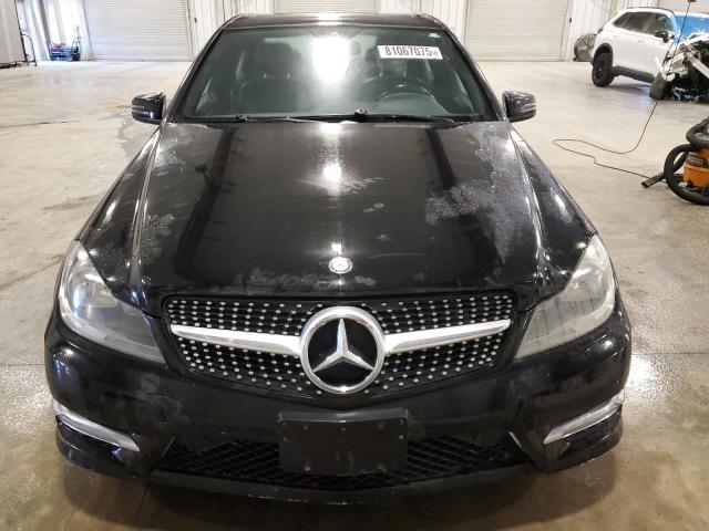 WDDGF8BB9CA606976 - 2012 MERCEDES-BENZ C 300 4MATIC BLACK photo 5