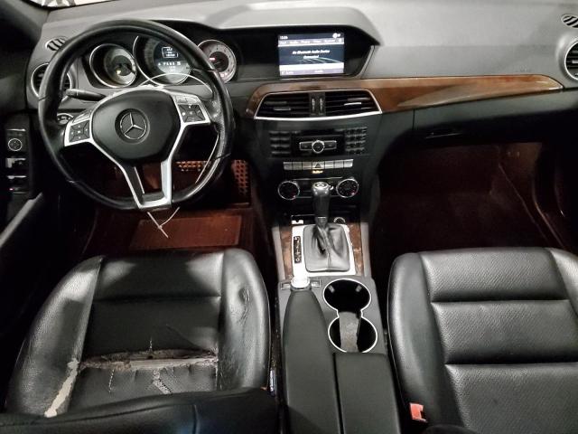 WDDGF8BB9CA606976 - 2012 MERCEDES-BENZ C 300 4MATIC BLACK photo 8