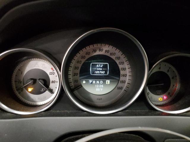 WDDGF8BB9CA606976 - 2012 MERCEDES-BENZ C 300 4MATIC BLACK photo 9