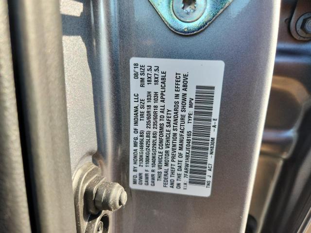 7FARW1H8XJE048165 - 2018 HONDA CR-V EXL SILVER photo 13