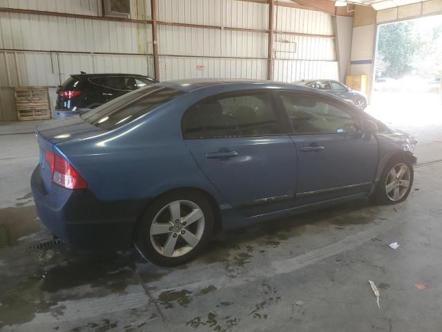 1HGFA16828L023964 - 2008 HONDA CIVIC EX BLUE photo 3