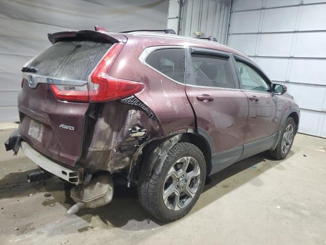 2HKRW2H84KH669129 - 2019 HONDA CR-V EXL 勃艮第红 照片 3