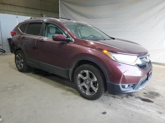 2HKRW2H84KH669129 - 2019 HONDA CR-V EXL 勃艮第红 照片 4