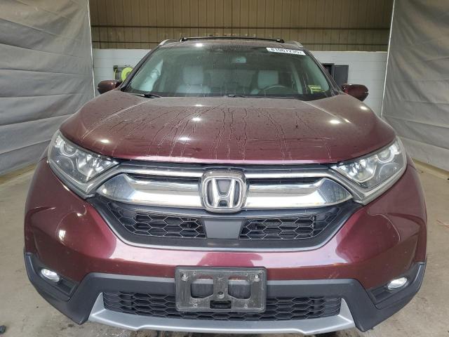 2HKRW2H84KH669129 - 2019 HONDA CR-V EXL 勃艮第红 照片 5