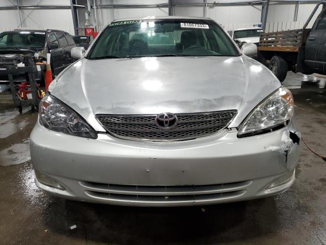 4T1BE32K64U921420 - 2004 TOYOTA CAMRY LE GRAY photo 5