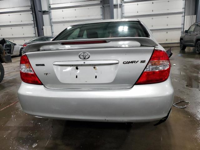 4T1BE32K64U921420 - 2004 TOYOTA CAMRY LE GRAY photo 6