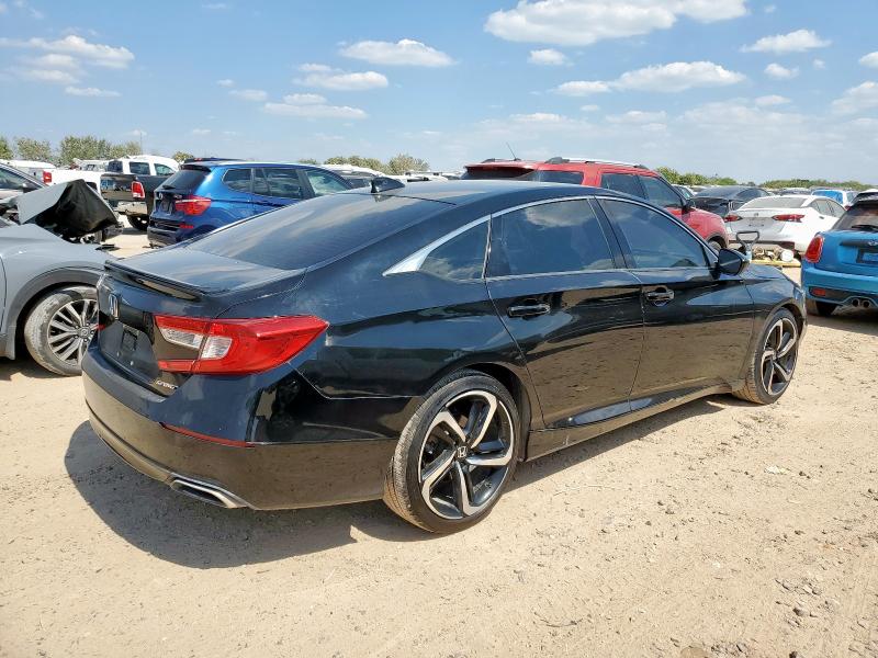 1HGCV1F37MA030197 - 2022 HONDA ACCORD SPORT BLACK photo 3