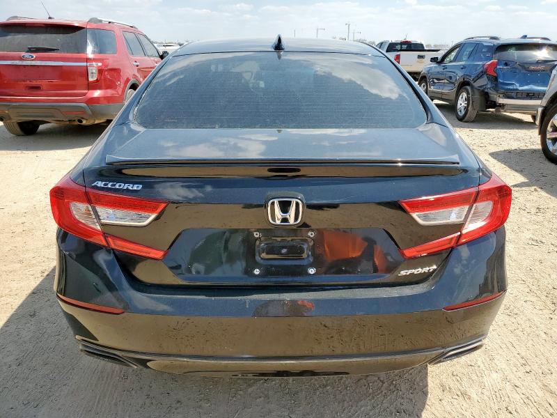 1HGCV1F37MA030197 - 2022 HONDA ACCORD SPORT BLACK photo 6