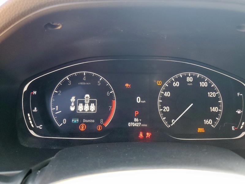 1HGCV1F37MA030197 - 2022 HONDA ACCORD SPORT BLACK photo 9