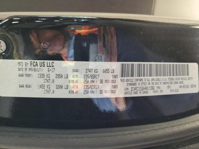 2C4RC1EG6HR811586 - 2017 CHRYSLER PACIFICA TOURING L PLUS BROWN photo 14