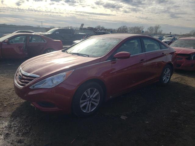 5NPEB4AC5BH184177 - 2011 HYUNDAI SONATA GLS RED photo 1