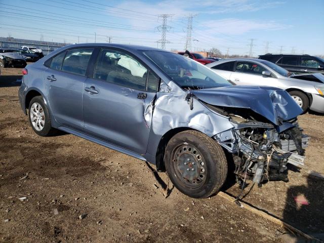 JTDEPRAE0LJ038858 - 2020 TOYOTA COROLLA LE GRAY photo 4