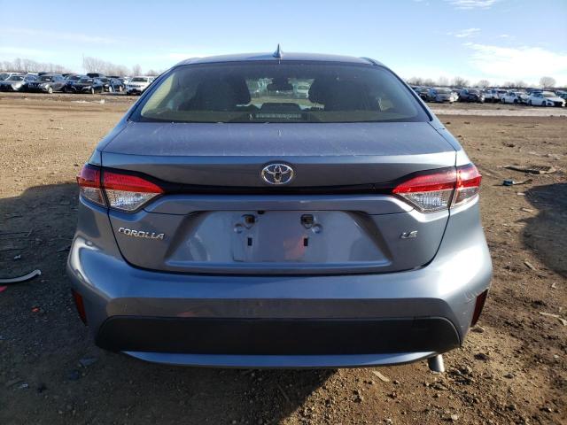 JTDEPRAE0LJ038858 - 2020 TOYOTA COROLLA LE GRAY photo 6