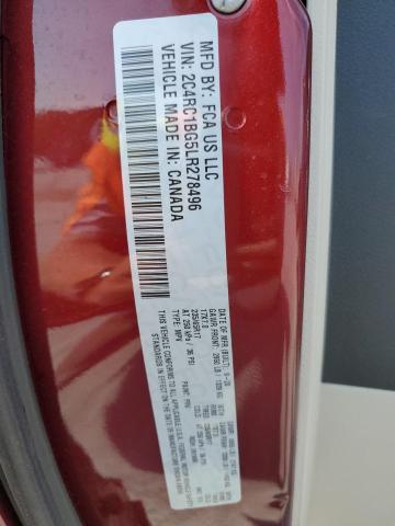 2C4RC1BG5LR278496 - 2020 CHRYSLER PACIFICA TOURING L BURGUNDY photo 14