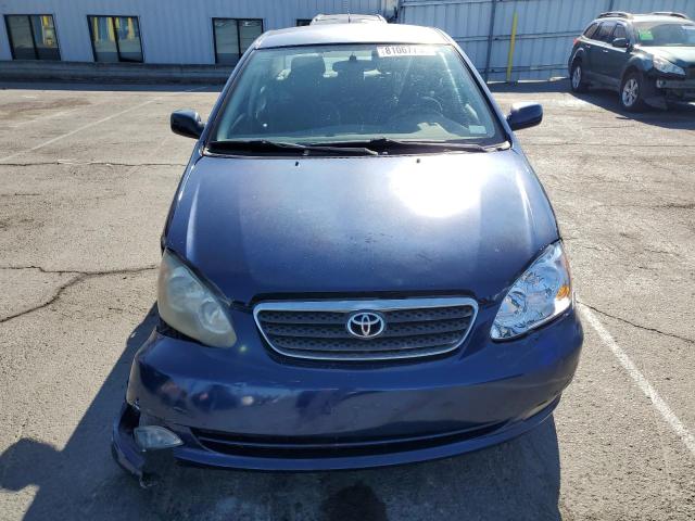 1NXBR32E35Z393660 - 2005 TOYOTA COROLLA CE Mavi foto 5