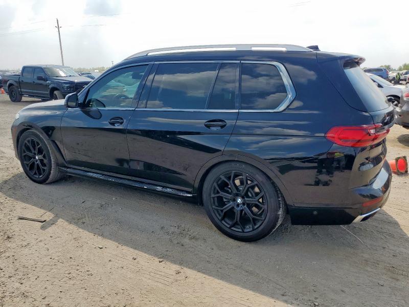5UXCW2C59KL087640 - 2019 BMW X7 XDRIVE40I BLACK photo 2