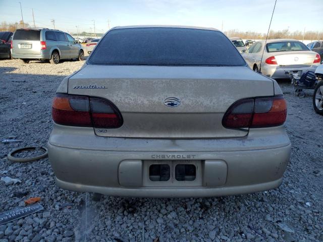 1G1ND52J316115356 - 2001 CHEVROLET MALIBU GOLD photo 6