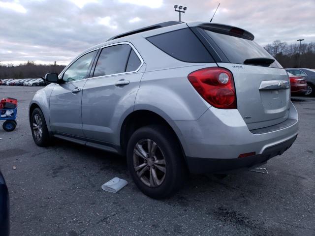 2CNFLEEC9B6260842 - 2011 CHEVROLET EQUINOX LT SILVER photo 2