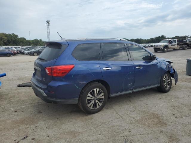 5N1DR2MM0JC607415 - 2018 NISSAN PATHFINDER S BLUE photo 3
