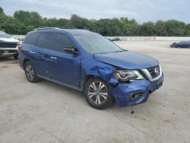 5N1DR2MM0JC607415 - 2018 NISSAN PATHFINDER S BLUE photo 4