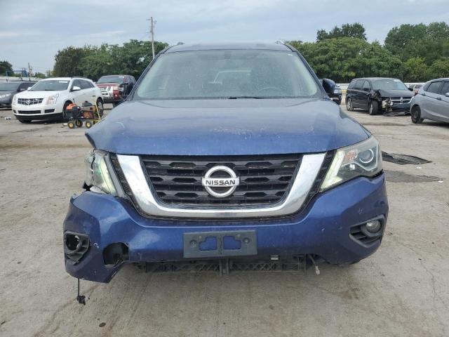 5N1DR2MM0JC607415 - 2018 NISSAN PATHFINDER S BLUE photo 5