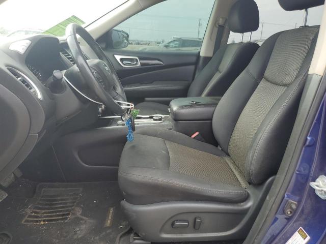5N1DR2MM0JC607415 - 2018 NISSAN PATHFINDER S BLUE photo 7