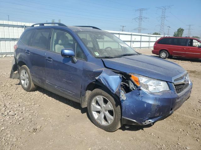 JF2SJADC3GH507634 - 2016 SUBARU FORESTER 2.5I PREMIUM ლურჯი ფოტო 4