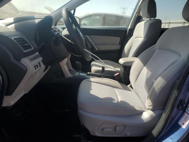 JF2SJADC3GH507634 - 2016 SUBARU FORESTER 2.5I PREMIUM ლურჯი ფოტო 7