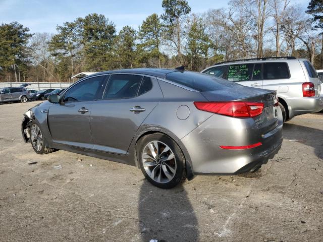 5XXGR4A62EG312888 - 2014 KIA OPTIMA SX GRAY photo 2