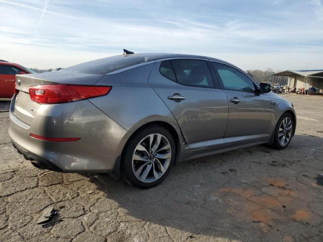 5XXGR4A62EG312888 - 2014 KIA OPTIMA SX GRAY photo 3