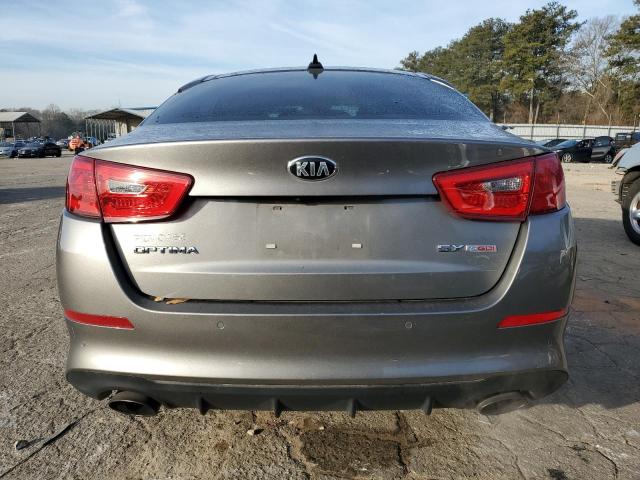 5XXGR4A62EG312888 - 2014 KIA OPTIMA SX GRAY photo 6