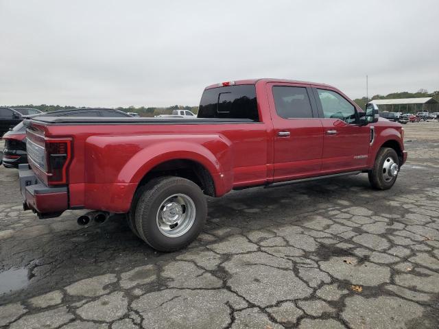 1FT8W3CT2HEB16923 - 2017 FORD F350 SUPER DUTY BURGUNDY photo 3