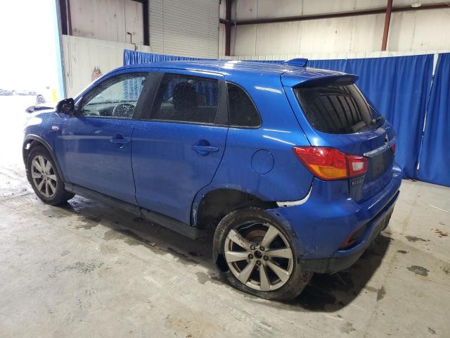 JA4AR3AU7KU030650 - 2019 MITSUBISHI OUTLANDER ES Niebieski zdjęcie 2