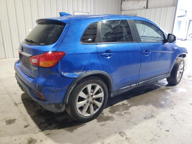JA4AR3AU7KU030650 - 2019 MITSUBISHI OUTLANDER ES Niebieski zdjęcie 3