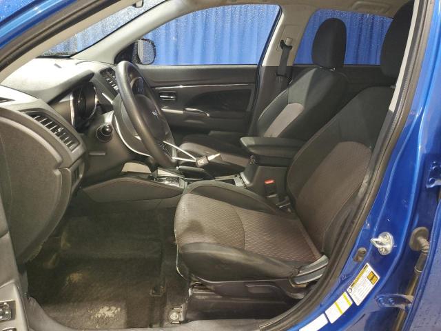 JA4AR3AU7KU030650 - 2019 MITSUBISHI OUTLANDER ES Niebieski zdjęcie 7
