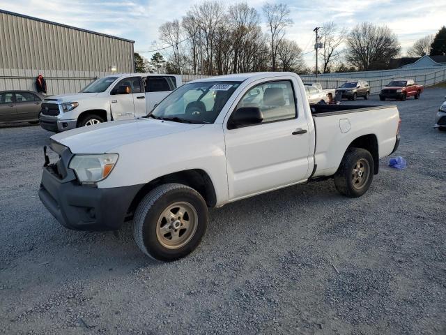 5TFNX4CN2EX039722 - 2014 TOYOTA TACOMA WHITE photo 1