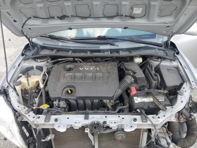 2T1BU4EE7AC524715 - 2010 TOYOTA COROLLA BASE 银色 照片 11