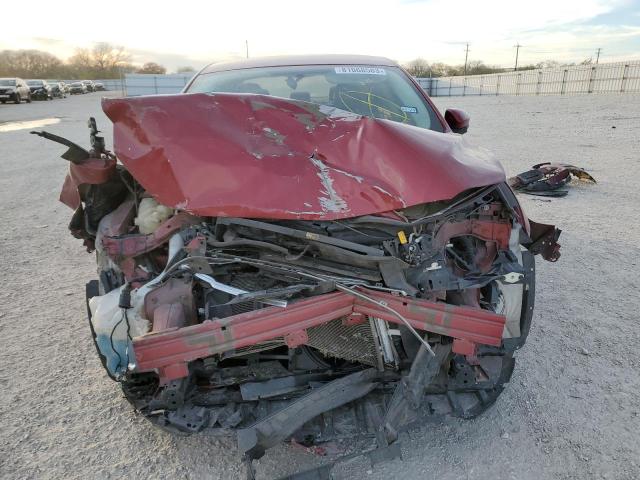 3FA6P0G7XDR323220 - 2013 FORD FUSION S RED photo 5