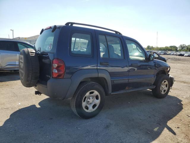 1J4GL48K06W209273 - 2006 JEEP LIBERTY SPORT ლურჯი ფოტო 3