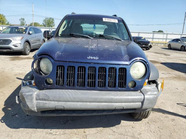 1J4GL48K06W209273 - 2006 JEEP LIBERTY SPORT ლურჯი ფოტო 5