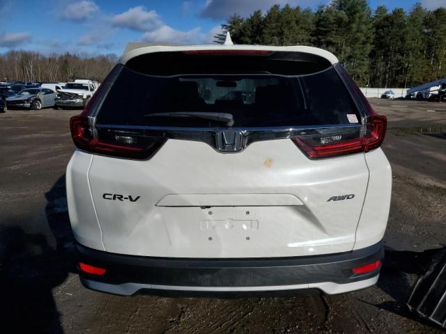 2HKRW2H57NH661083 - 2022 HONDA CR-V EX WHITE photo 6