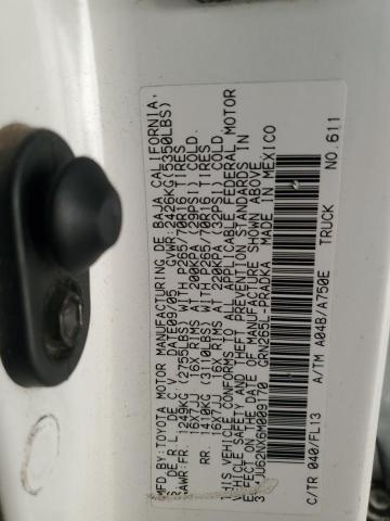 3TMJU62NX6M009170 - 2006 TOYOTA TACOMA DOUBLE CAB PRERUNNER WHITE photo 13