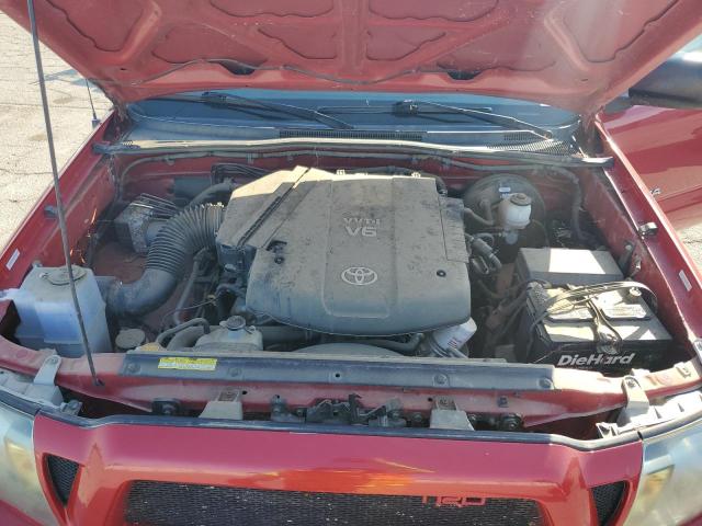 5TETU62N49Z665834 - 2009 TOYOTA TACOMA PRERUNNER ACCESS CAB RED photo 11